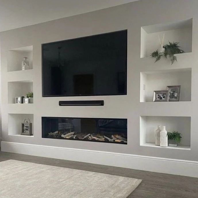 Alçıpan - TV Ünitesi uygulama görseli 2