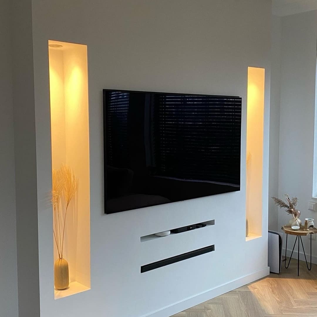 Alçıpan - TV Ünitesi uygulama görseli 5