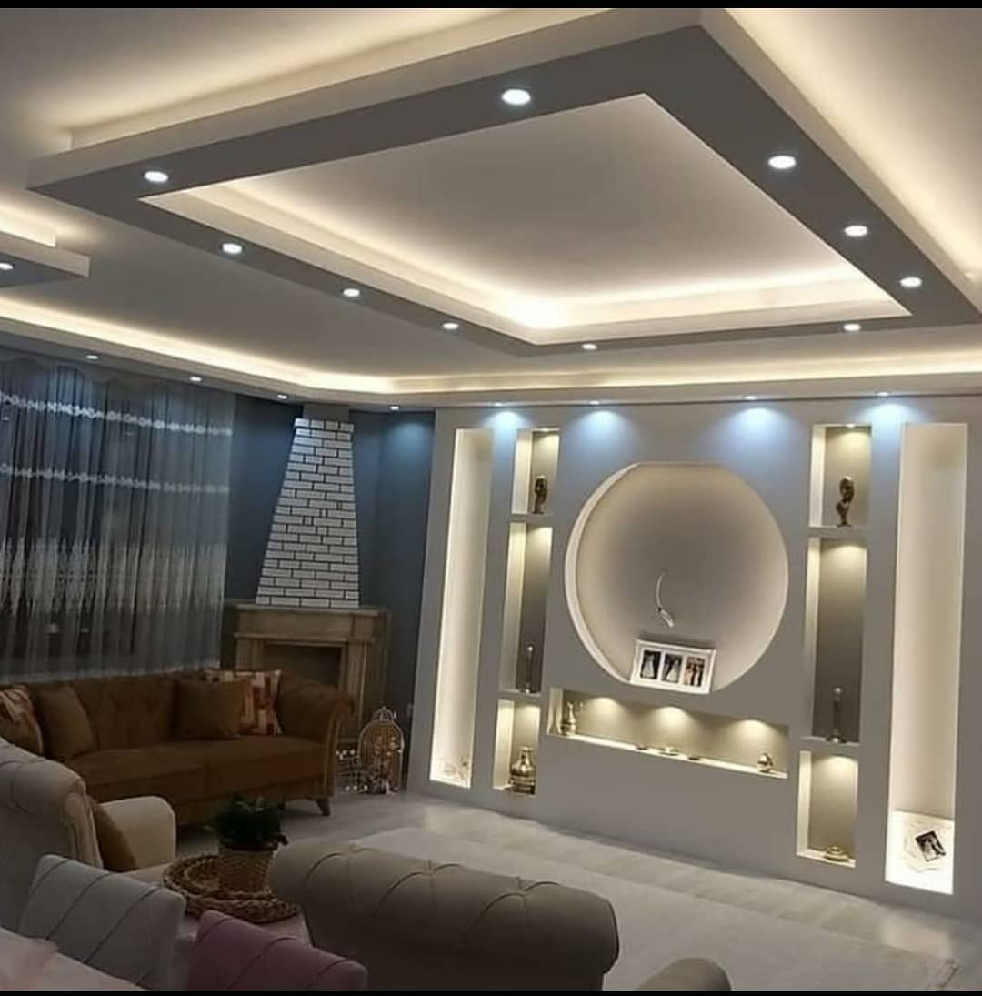 Alçıpan - TV Ünitesi uygulama görseli 6