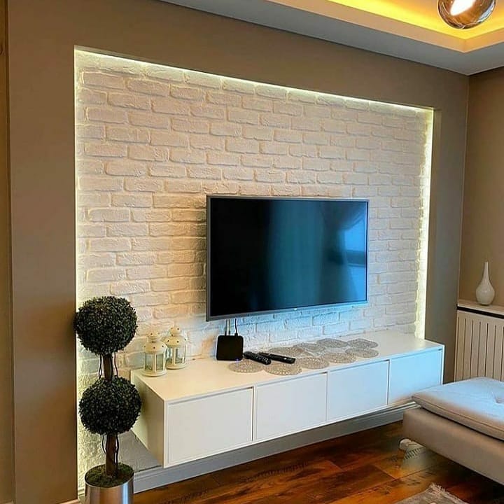 Alçıpan - TV Ünitesi uygulama görseli 8