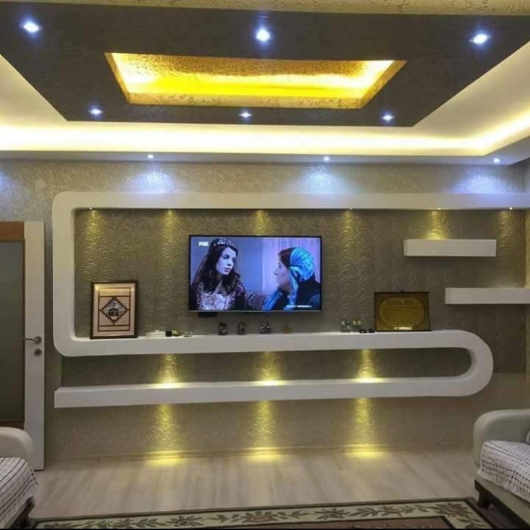 Alçıpan - TV Ünitesi uygulama görseli 9