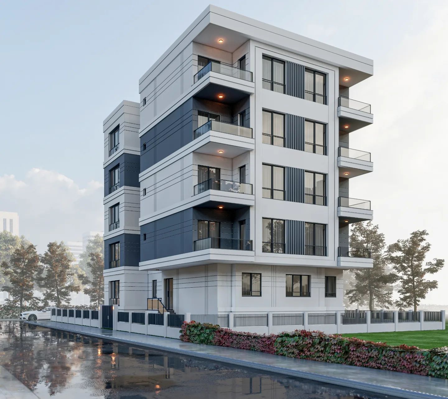 Dış Cephe Kaplama ve Boya uygulama görseli 6